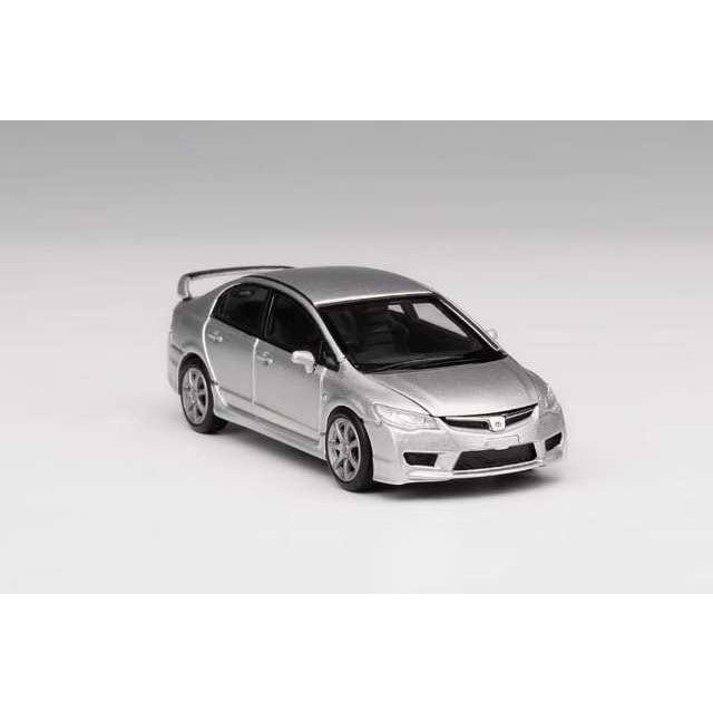 【予約安心出荷】[MDL] 1/64 Honda Civic(シビック) Type R(FD2) Super Platinum Metallic Silver 完成品 ミニカー(M65403) MOTORHELIX(モーターヘリックス)(2025年2月)