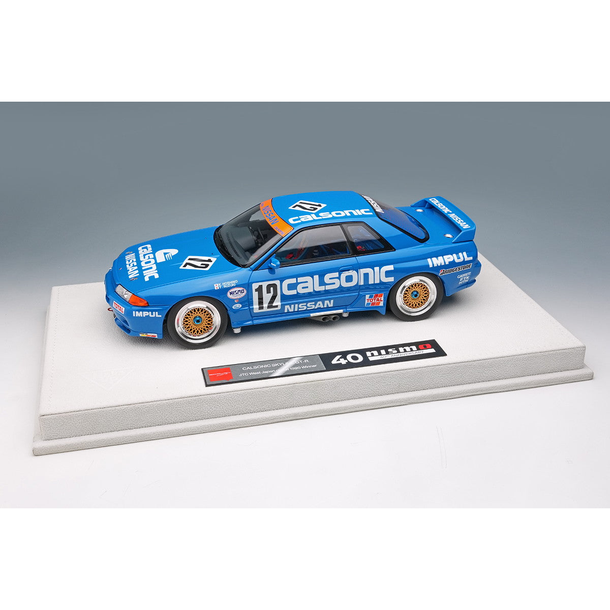 【予約安心出荷】[MDL] 1/18 カルソニック スカイライン GT-R Gr.A JTC 西日本サーキット1990 ウィナー 完成品 ミニカー(EML185) EIDOLON(アイドロン)(2025年3月)