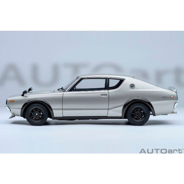 【新品即納】[MDL] オートアート・コンポジットダイキャストモデルシリーズ 1/18 日産 スカイライン 2000GT-R (KPGC110) チューンド・バージョン(シルバー) 完成品 ミニカー(77466) AUTOart(オートアート)(20250131)
