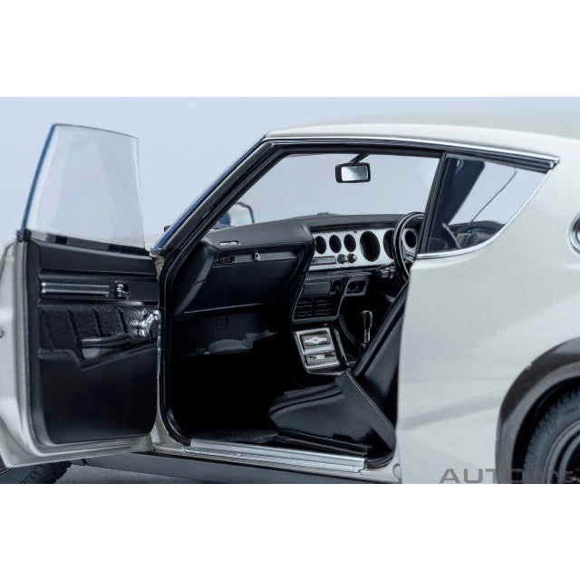 【新品即納】[MDL] オートアート・コンポジットダイキャストモデルシリーズ 1/18 日産 スカイライン 2000GT-R (KPGC110) チューンド・バージョン(シルバー) 完成品 ミニカー(77466) AUTOart(オートアート)(20250131)