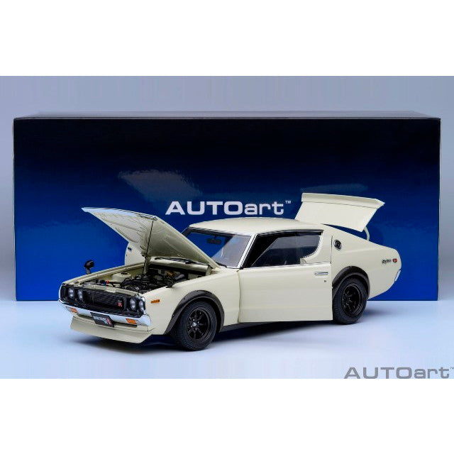 【新品即納】[MDL] オートアート・コンポジットダイキャストモデルシリーズ 1/18 日産 スカイライン 2000GT-R (KPGC110) チューンド・バージョン(ホワイト) 完成品 ミニカー(77467) AUTOart(オートアート)(20250131)