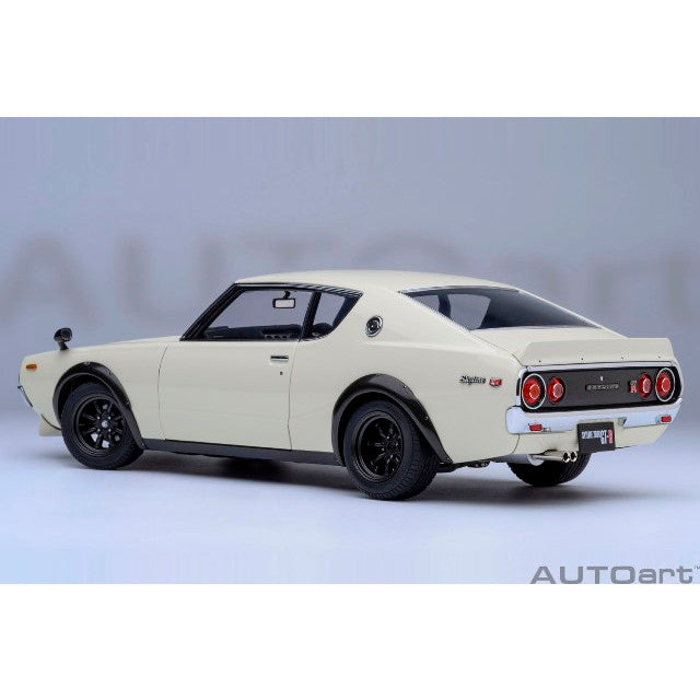 【新品即納】[MDL] オートアート・コンポジットダイキャストモデルシリーズ 1/18 日産 スカイライン 2000GT-R (KPGC110) チューンド・バージョン(ホワイト) 完成品 ミニカー(77467) AUTOart(オートアート)(20250131)