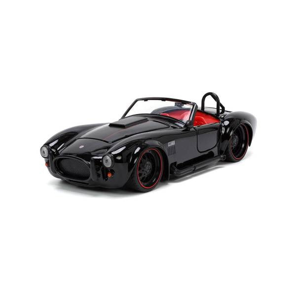 【新品即納】[MDL] BIGTIME MUSCLE(ビッグタイム マッスル) 1/24 1965 シェルビー コブラ 427 S/C ブラック 完成品 ミニカー(JADA32704) Jada Toys(ジャダトイズ)(20250131)