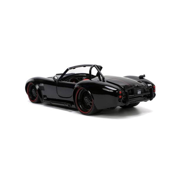 【新品即納】[MDL] BIGTIME MUSCLE(ビッグタイム マッスル) 1/24 1965 シェルビー コブラ 427 S/C ブラック 完成品 ミニカー(JADA32704) Jada Toys(ジャダトイズ)(20250131)