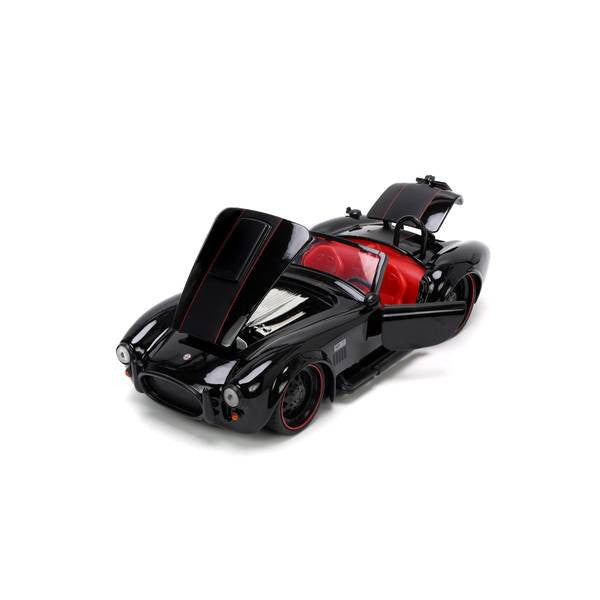 【新品即納】[MDL] BIGTIME MUSCLE(ビッグタイム マッスル) 1/24 1965 シェルビー コブラ 427 S/C ブラック 完成品 ミニカー(JADA32704) Jada Toys(ジャダトイズ)(20250131)