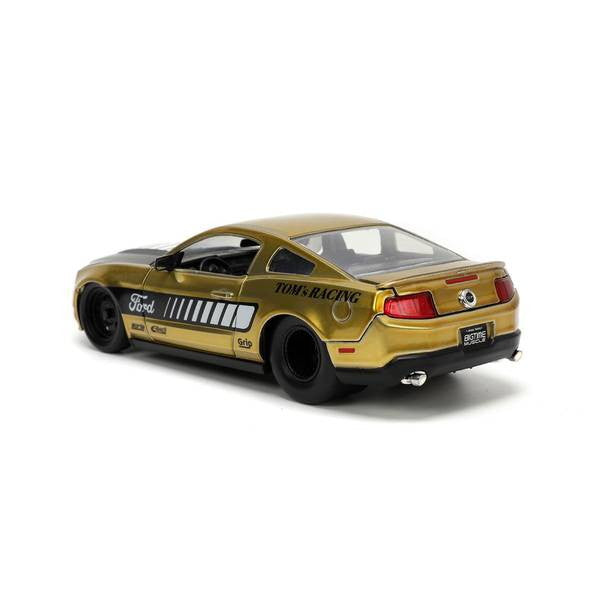 【新品即納】[MDL] BIGTIME MUSCLE(ビッグタイム マッスル) 1/24 2010 フォード マスタング GT ゴールド/ブラック 完成品 ミニカー(JADA33055) Jada Toys(ジャダトイズ)(20250131)