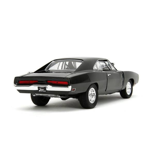 【中古即納】[MDL] 1/24 F&F 1970 ダッジ チャージャー R/T ブラック(トゥルースペック) ワイルド・スピード 完成品 ミニカー(JADA33721) Jada Toys(ジャダトイズ)(20250219)