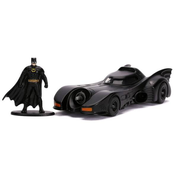 【新品即納】[MDL] (再販) HOLLYWOOD RIDESシリーズ 1/32 1989 バットモービル バットマン・ザ・ムービー 完成品 ミニカー(JADA31704) Jada Toys(ジャダトイズ)(20250131)