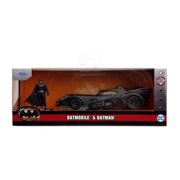 【新品即納】[MDL] (再販) HOLLYWOOD RIDESシリーズ 1/32 1989 バットモービル バットマン・ザ・ムービー 完成品 ミニカー(JADA31704) Jada Toys(ジャダトイズ)(20250131)