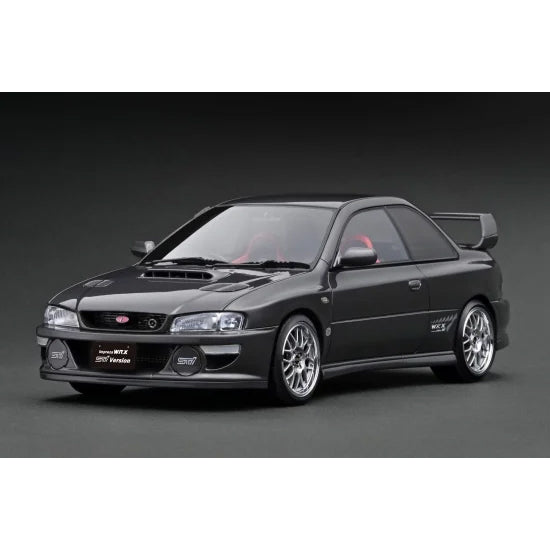 【予約安心出荷】[MDL] 1/18 SUBARU Impreza(インプレッサ) WRX Type R STi Version V(GC8) Gun Metallic(ガンメタリック) 完成品 ミニカー(IG3552) ignition model(イグニッションモデル)(2025年6月)