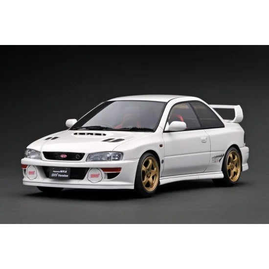 【予約安心出荷】[MDL] 1/18 SUBARU Impreza(インプレッサ) WRX Type R STi Version V(GC8) White(ホワイト) 完成品 ミニカー(IG3553) ignition model(イグニッションモデル)(2025年6月)