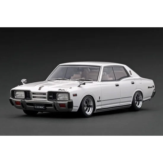 【予約安心出荷】[MDL] 1/18 Nissan Cedric Brougham(セドリック ブロアム)(330) White(ホワイト) 完成品 ミニカー(IG3561) ignition model(イグニッションモデル)(2025年8月)