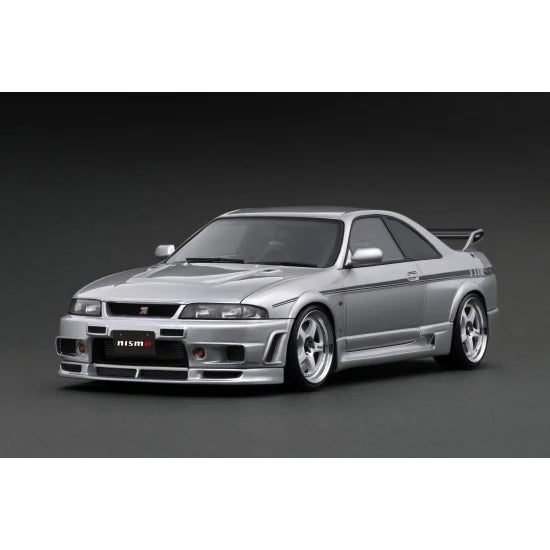 【予約安心出荷】[MDL] 1/18 NISMO 400R(BCNR33) Silver(シルバー) 完成品 ミニカー(IG3654) ignition model(イグニッションモデル)(2025年8月)