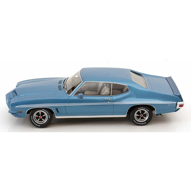 【予約安心出荷】[MDL] 1/18 Pontiac LeMans(ポンテアック ル・マン) GTO 1972 ライトブルーメタリック 完成品 ミニカー(KKDC181353) KK scale(ケーケースケール)(2025年7月)