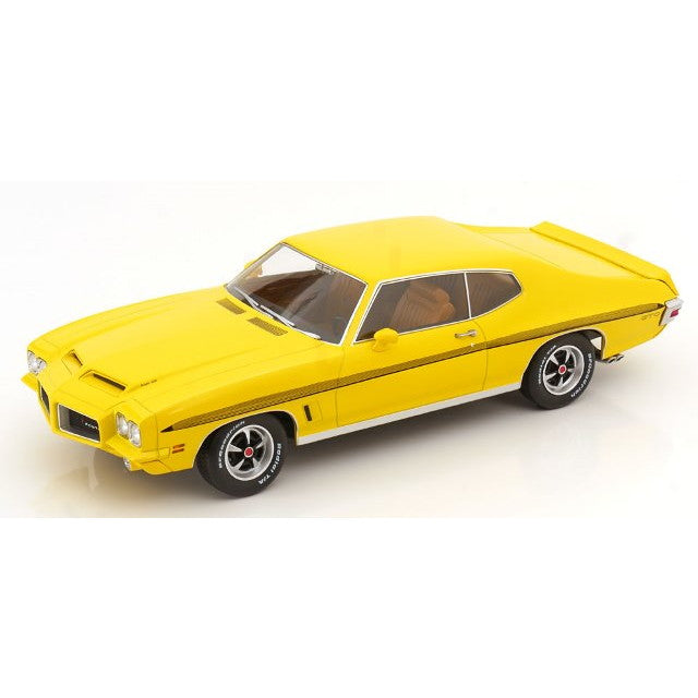 【予約安心出荷】[MDL] 1/18 Pontiac LeMans(ポンテアック ル・マン) GTO 1972 イエロー 完成品 ミニカー(KKDC181354) KK scale(ケーケースケール)(2025年7月)