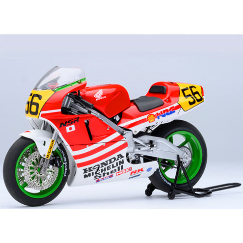 【予約安心出荷】[MDL] オートアート・コンポジットダイキャストモデル 1/12 ホンダ NSR500 WGP500 #56 「バリバリ伝説」(巨摩郡ヘルメット付属) 完成品 ミニカー(12566) AUTOart(オートアート)(2025年3月)