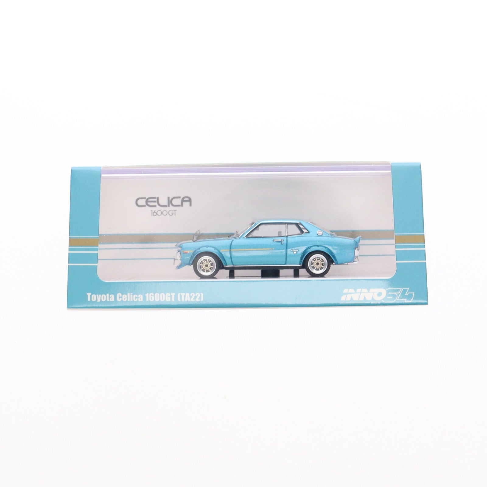 【中古即納】[MDL] 1/64 Toyota セリカ 1600 GT TA22(メタリックブルー) 完成品 ミニカー(IN64-1600GT-MBL) INNO MODELS(イノモデル)(20220526)