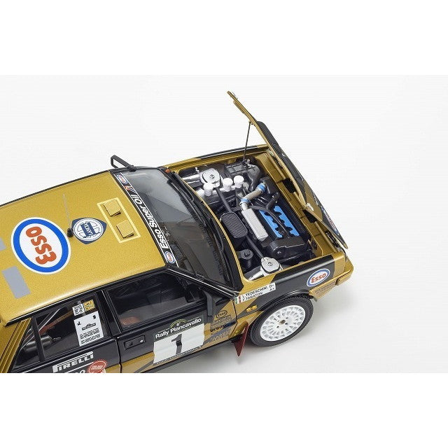 【予約安心出荷】[MDL] 1/18 ランチア デルタ HF 4WD ピアンカヴァッロ ラリー ウィナー 1987 #1 完成品 ミニカー(KS08960D) 京商(2025年4月)