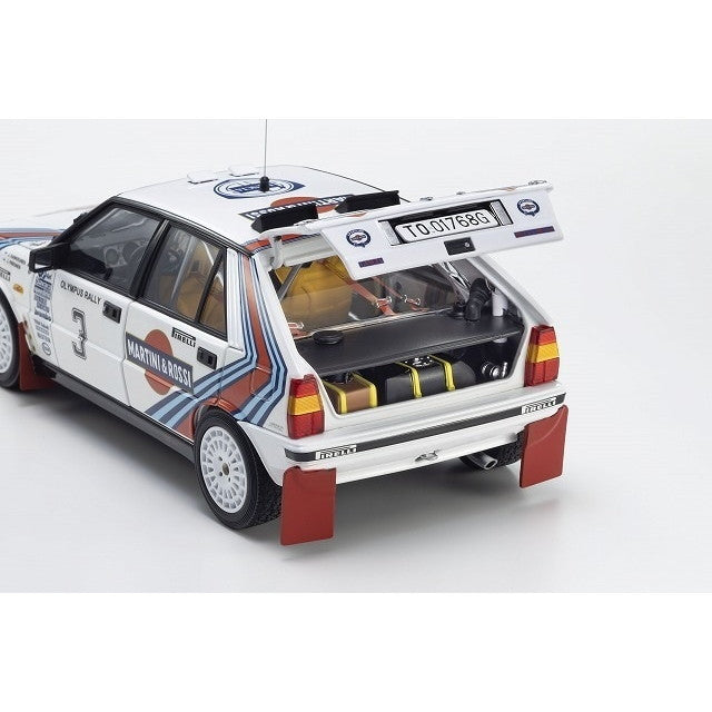 【中古即納】[MDL] 1/18 ランチア デルタ HF 4WD オリンパス ラリー ウィナー 1987 #3 完成品 ミニカー(KS08960E) 京商(20250430)