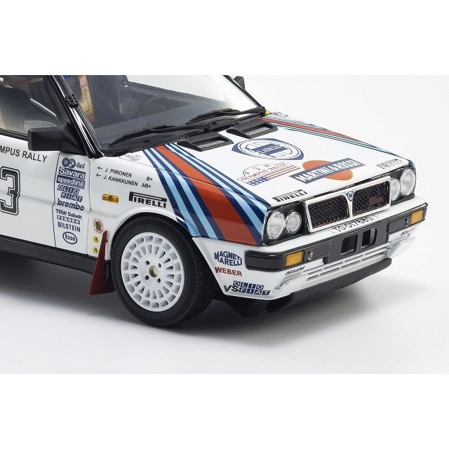 【中古即納】[MDL] 1/18 ランチア デルタ HF 4WD オリンパス ラリー ウィナー 1987 #3 完成品 ミニカー(KS08960E) 京商(20250430)