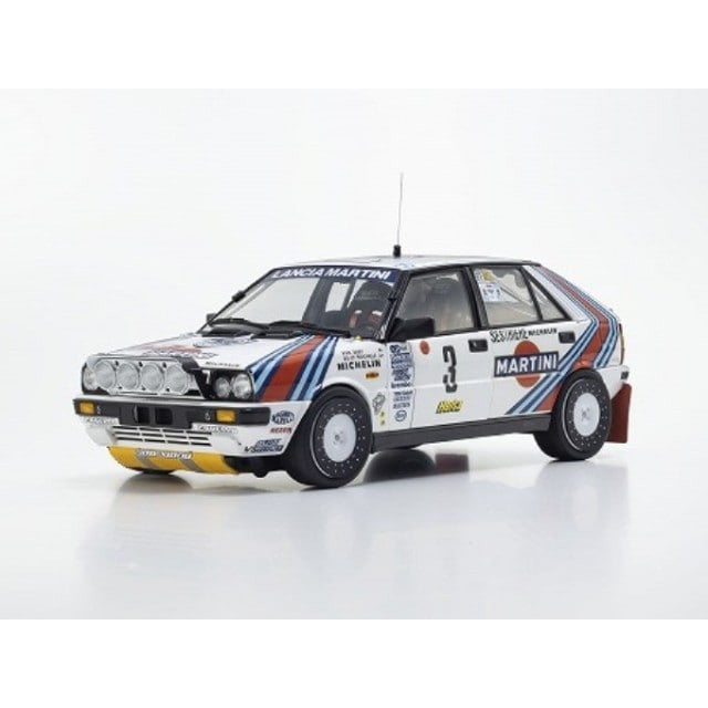 【予約安心出荷】[MDL] 1/18 ランチア デルタ HF 4WD モンテカルロ ラリー ウィナー 1988 #3 完成品 ミニカー(KS08960F) 京商(2025年4月)