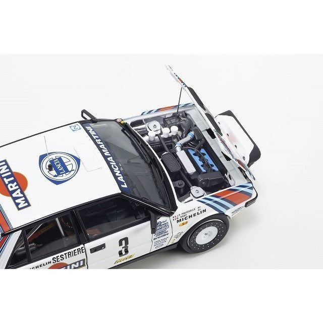 【予約安心出荷】[MDL] 1/18 ランチア デルタ HF 4WD モンテカルロ ラリー ウィナー 1988 #3 完成品 ミニカー(KS08960F) 京商(2025年4月)