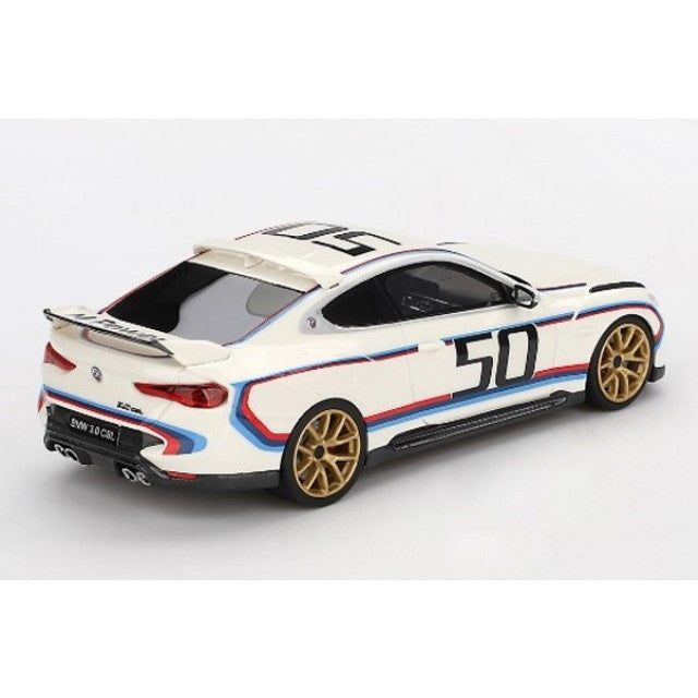 【予約安心出荷】[MDL] 1/43 BMW 3.0 CSL ホワイト 完成品 ミニカー(TSM430813) TSM(トゥルースケールミニチュアズ)(2025年4月)