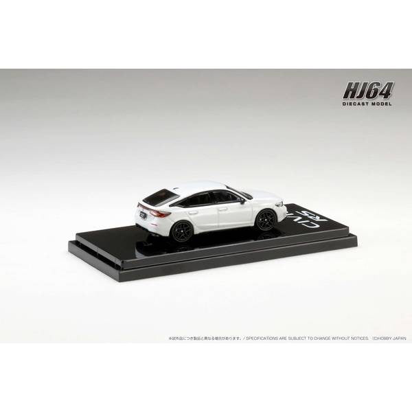 【予約安心出荷】[MDL] 1/64 ホンダ シビック RS プラチナホワイトパール 完成品 ミニカー(HJ642046AW) ホビージャパン(2025年3月)