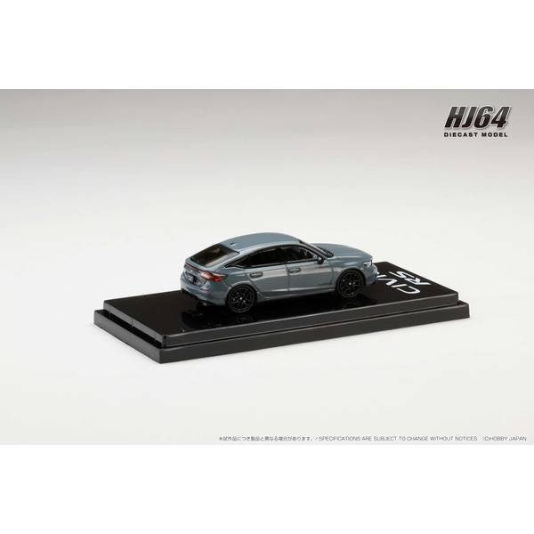 【予約安心出荷】[MDL] 1/64 ホンダ シビック RS ソニックグレーパール 完成品 ミニカー(HJ642046AGY) ホビージャパン(2025年3月)