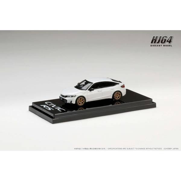 【予約安心出荷】[MDL] 1/64 ホンダ シビック RS カスタムバージョン プラチナホワイトパール 完成品 ミニカー(HJ642046BW) ホビージャパン(2025年3月)