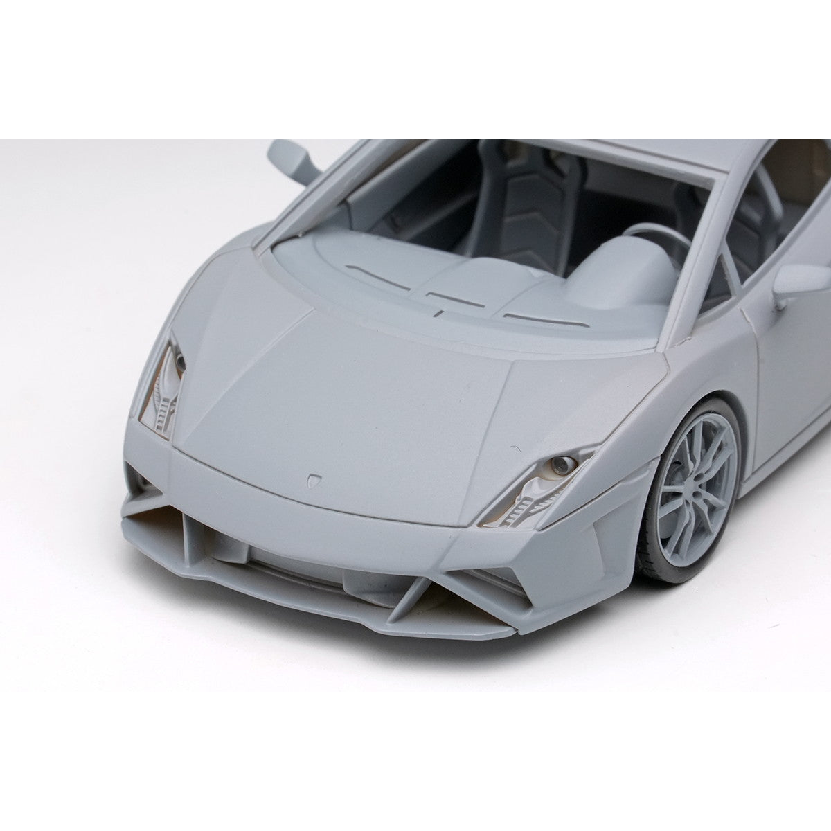 【予約安心出荷】[MDL] 1/43 Lamborghini Gallardo(ランボルギーニ ガヤルド) LP570-4 Squadra Corse 2014 グリジオタラッソ 完成品 ミニカー(EM670A) EIDOLON(アイドロン)(2025年5月)