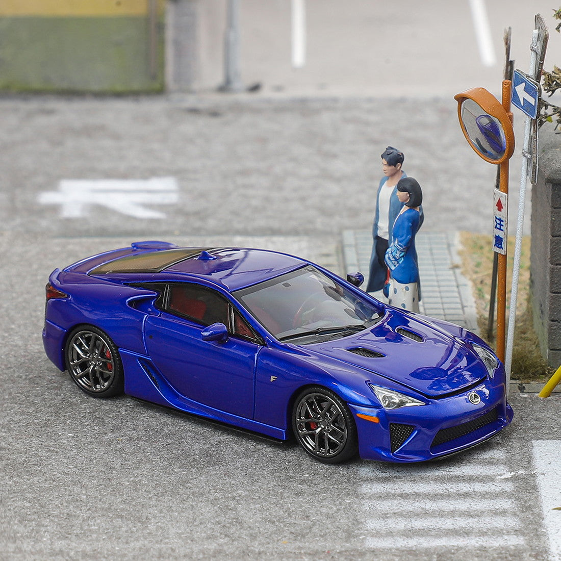 【予約安心出荷】[MDL] 1/64 レクサス・LFA Pearl Blue(パールブルー) 完成品 ミニカー(C33205) MODEL 1(モデルワン)(2025年4月)