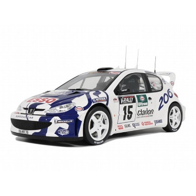 【新品即納】[MDL] プジョー 206 WRC ツール・ド・コルス 1999 #15 1/12 完成品 ミニカー(OTMG081) OTTO(オットー)(20250228)