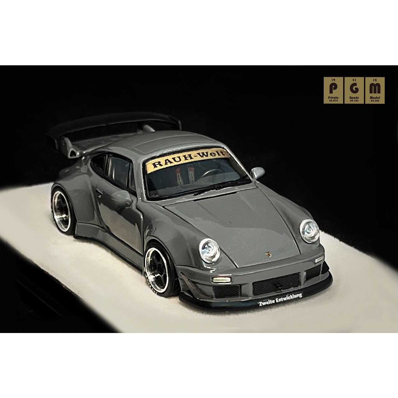 【予約安心出荷】[MDL] RWB 930(セメントグレー) 1/64 完成品 ミニカー(PGM-640208-1) PGM(プライベートグッズモデル)(2025年5月)