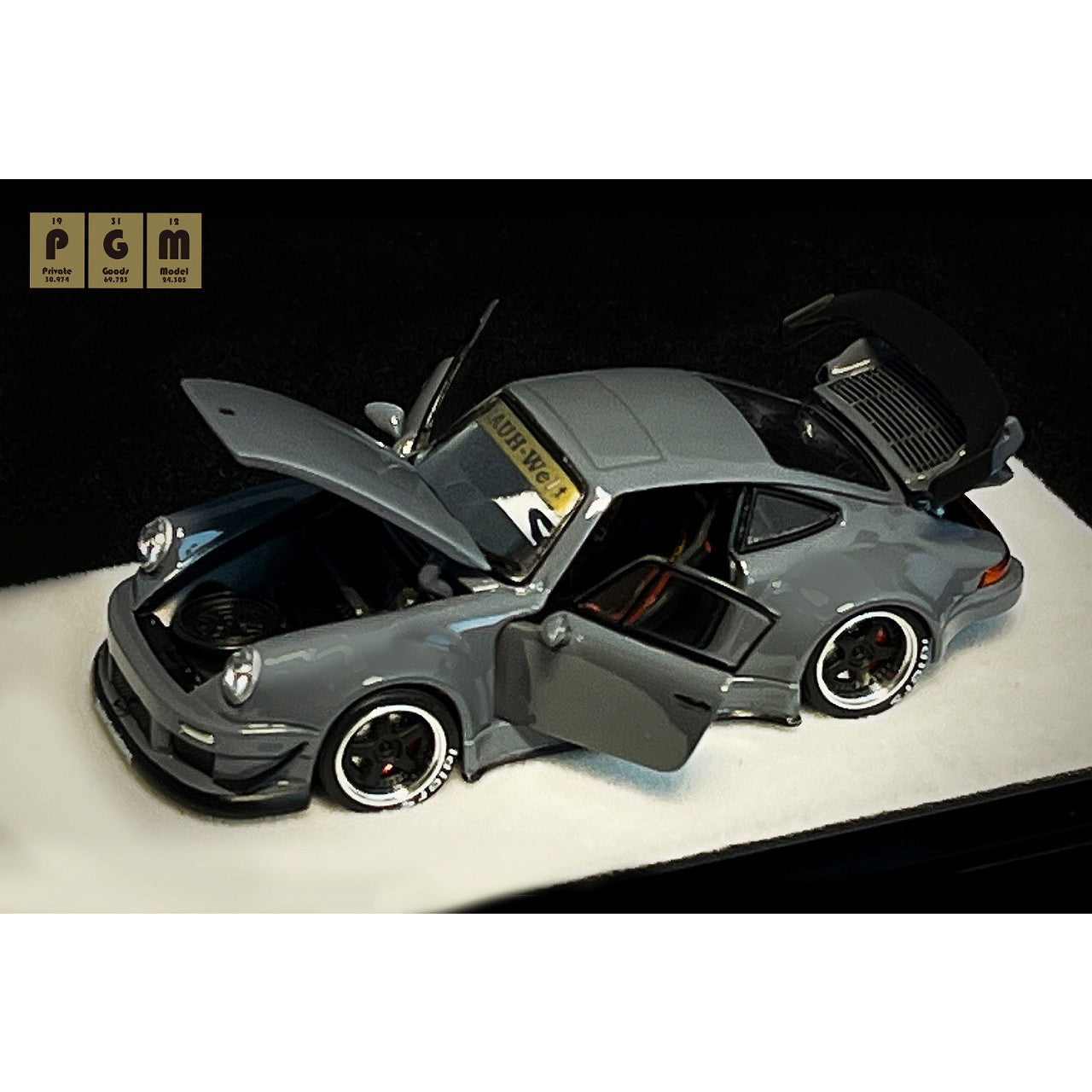 【予約安心出荷】[MDL] RWB 930(セメントグレー) 1/64 完成品 ミニカー(PGM-640208-1) PGM(プライベートグッズモデル)(2025年5月)