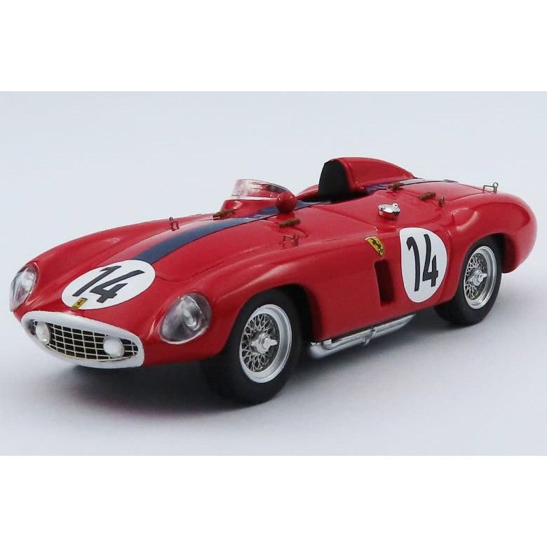 【新品即納】[MDL] フェラーリ 750 ル・マン24時間 1955 #14 s/n 0504 M. Sparken / M. Gregory 1/43 完成品 ミニカー(ART187/2) ART MODEL(アートモデル)(20250131)