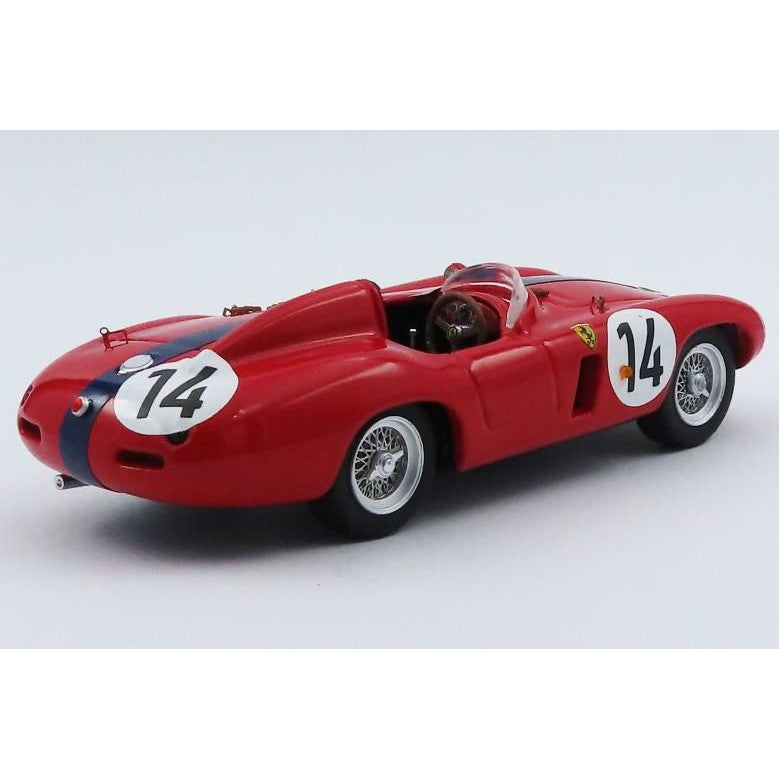 【新品即納】[MDL] フェラーリ 750 ル・マン24時間 1955 #14 s/n 0504 M. Sparken / M. Gregory 1/43 完成品 ミニカー(ART187/2) ART MODEL(アートモデル)(20250131)
