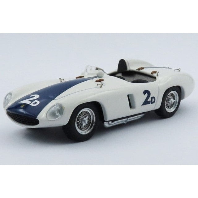 【新品即納】[MDL] フェラーリ 750 Pebble Beach Del Monte Trophy 1955 優勝車 #2D s/n 0510 Phil Hill 1/43 完成品 ミニカー(ART461) ART MODEL(アートモデル)(20250131)