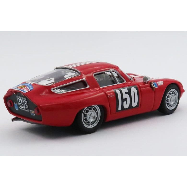 【新品即納】[MDL] アルファロメオ ジュリエッタ TZ ツール・ド・フランス1964 #150 Jean Rolland / Gabriel Augias 1/43 完成品 ミニカー(BEST9074/2) ベストモデル(BEST MODEL)(20250131)