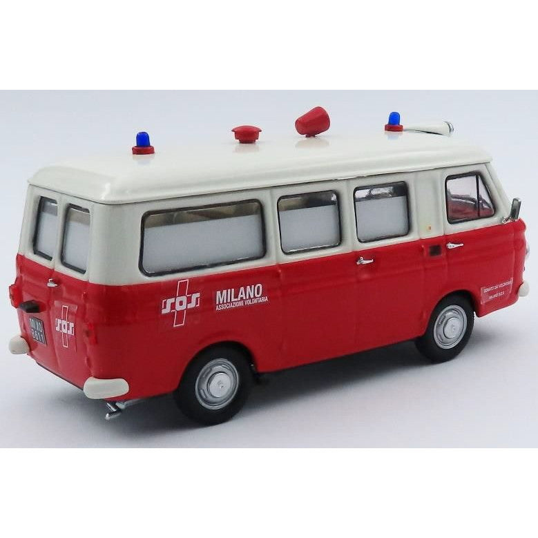 【新品即納】[MDL] フィアット 238 SOS ミラノ 1975年2月7日 50° アニバーサリー 1/43 完成品 ミニカー(RIO4746) RIO(リオ)(20250131)