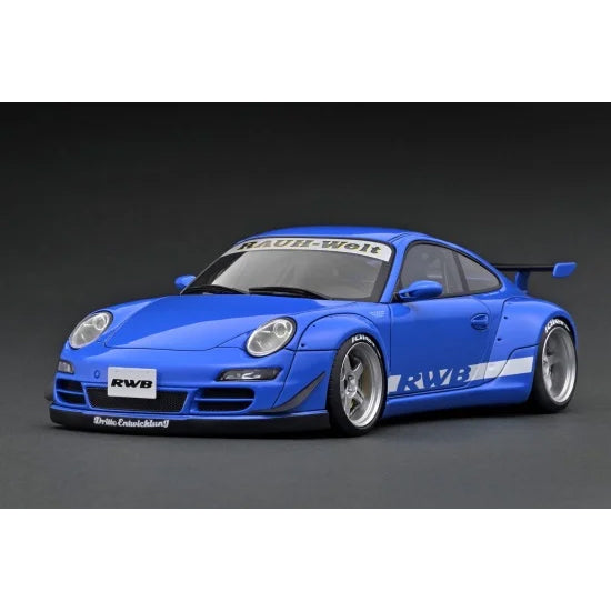 【予約安心出荷】[MDL] 1/18 RWB 997 Blue(ブルー) 完成品 ミニカー(IG3256) ignition model(イグニッションモデル)(2025年5月)