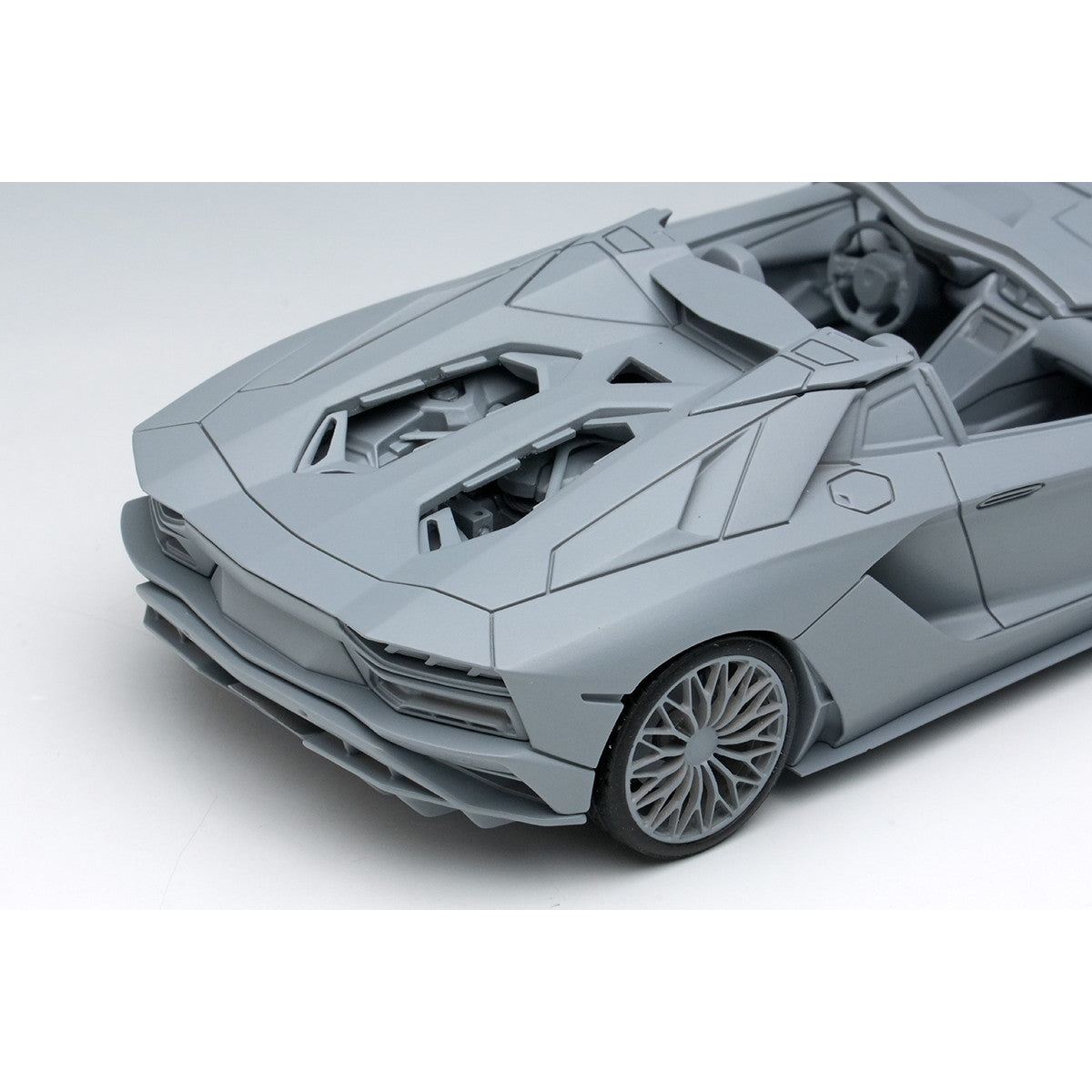 【予約安心出荷】[MDL] 1/43 Lamborghini Aventador(ランボルギーニ アヴェンタドール) S Roadster Japan Limited Edition 2021 ネロプルソ/グリーンストライプ 完成品 ミニカー(EM598A) EIDOLON(アイドロン)(2025年6月)