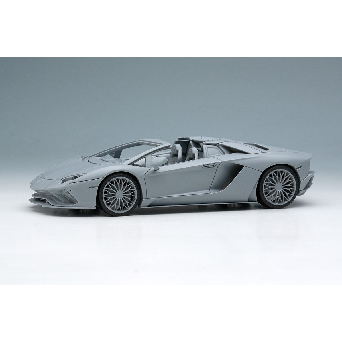 【予約安心出荷】[MDL] 1/43 Lamborghini Aventador(ランボルギーニ アヴェンタドール) S Roadster Japan Limited Edition 2021 ネロプルソ/グリーンストライプ 完成品 ミニカー(EM598A) EIDOLON(アイドロン)(2025年6月)