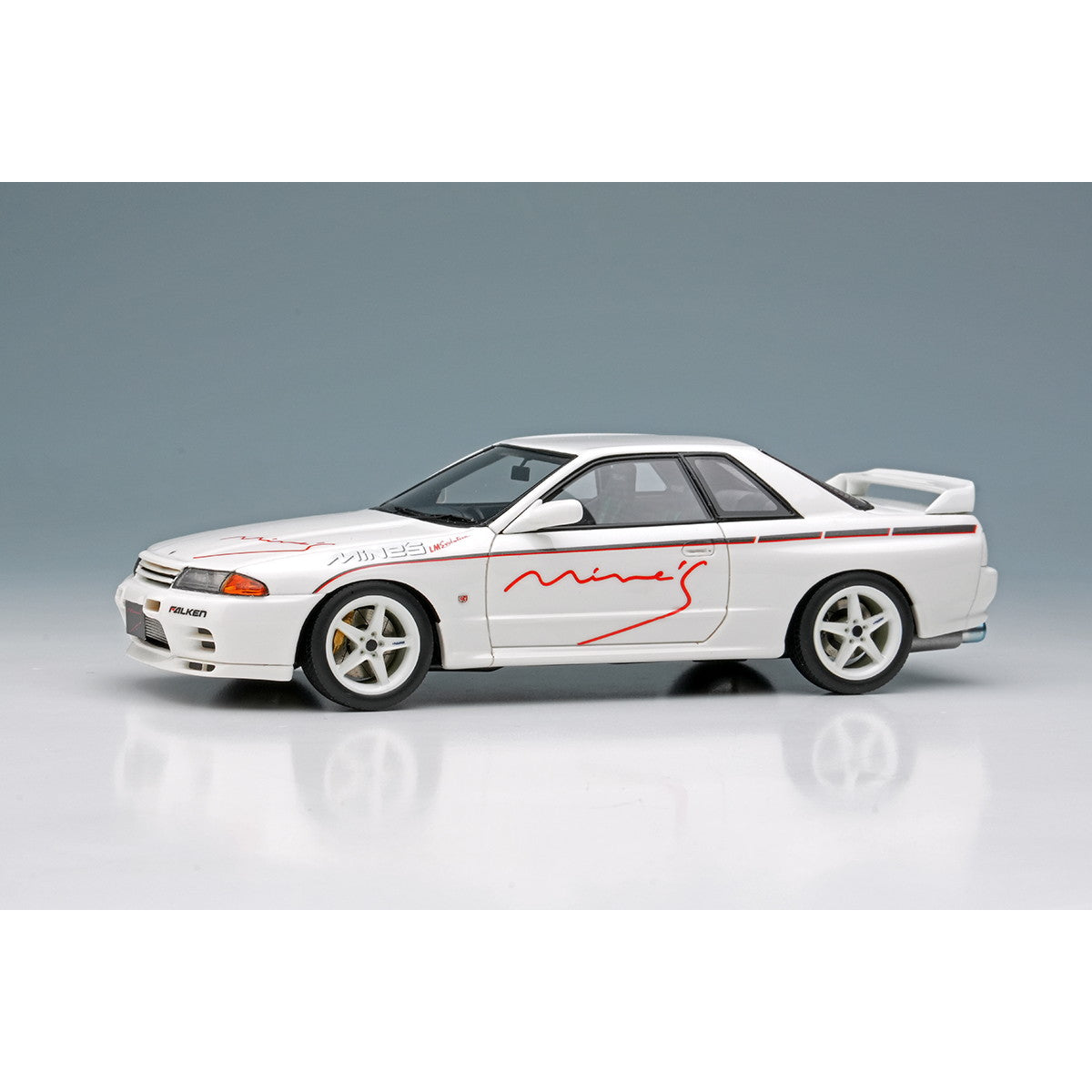 【予約安心出荷】[MDL] 1/43 Mine's Skyline(マインズ スカイライン) GT-R(BNR32) N1 ホワイト(5スポークホイール) 完成品 ミニカー(EM644B) EIDOLON(アイドロン)(2025年6月)