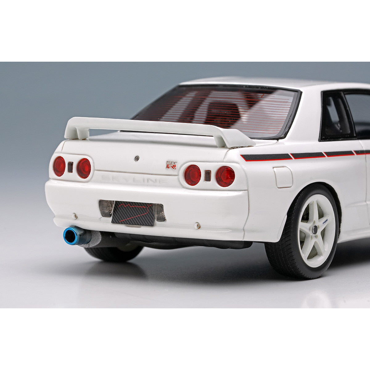 【予約安心出荷】[MDL] 1/43 Mine's Skyline(マインズ スカイライン) GT-R(BNR32) N1 ホワイト(5スポークホイール) 完成品 ミニカー(EM644B) EIDOLON(アイドロン)(2025年6月)