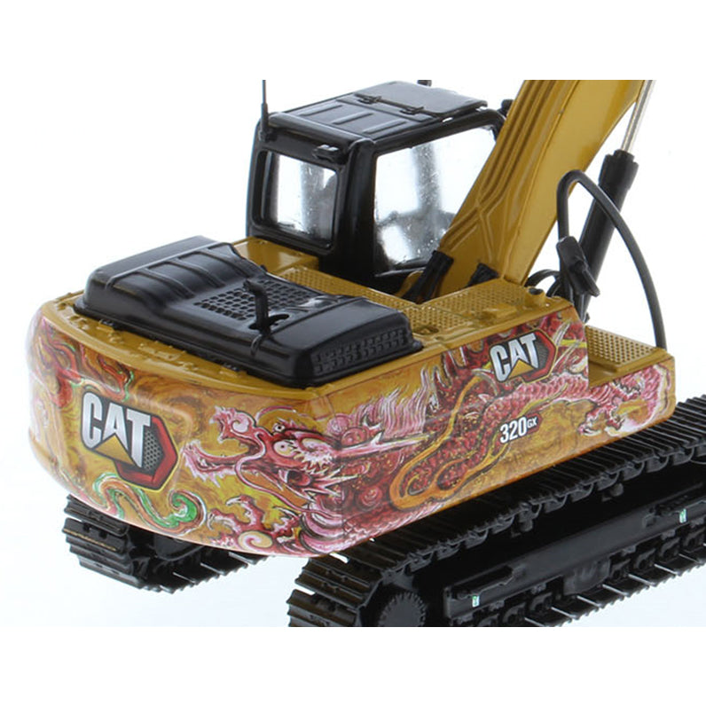 【予約安心出荷】[MDL] キャタピラー CAT 320GX油圧ショベル ドラゴン仕様 1/50 完成品 ミニカー(DM85674L) DIECAST MASTERS(ダイキャストマスター)(2025年4月)