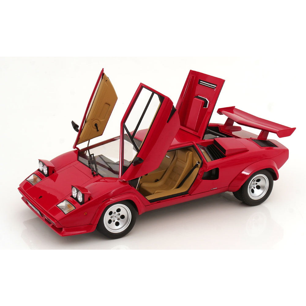 【予約安心出荷】[MDL] 1/12 Lamborghini Countach(ランボルギーニ カウンタック) LP 5000S QV 1985 レッド 完成品 ミニカー(KKDC120141) KK scale(ケーケースケール)(2025年9月)