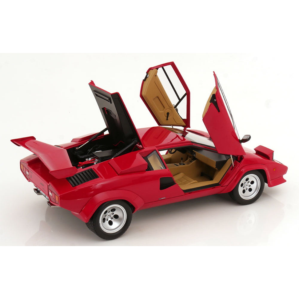 【予約安心出荷】[MDL] 1/12 Lamborghini Countach(ランボルギーニ カウンタック) LP 5000S QV 1985 レッド 完成品 ミニカー(KKDC120141) KK scale(ケーケースケール)(2025年9月)