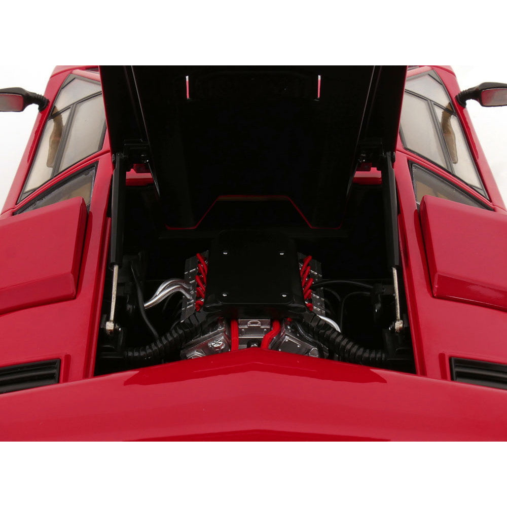 【予約安心出荷】[MDL] 1/12 Lamborghini Countach(ランボルギーニ カウンタック) LP 5000S QV 1985 レッド 完成品 ミニカー(KKDC120141) KK scale(ケーケースケール)(2025年9月)