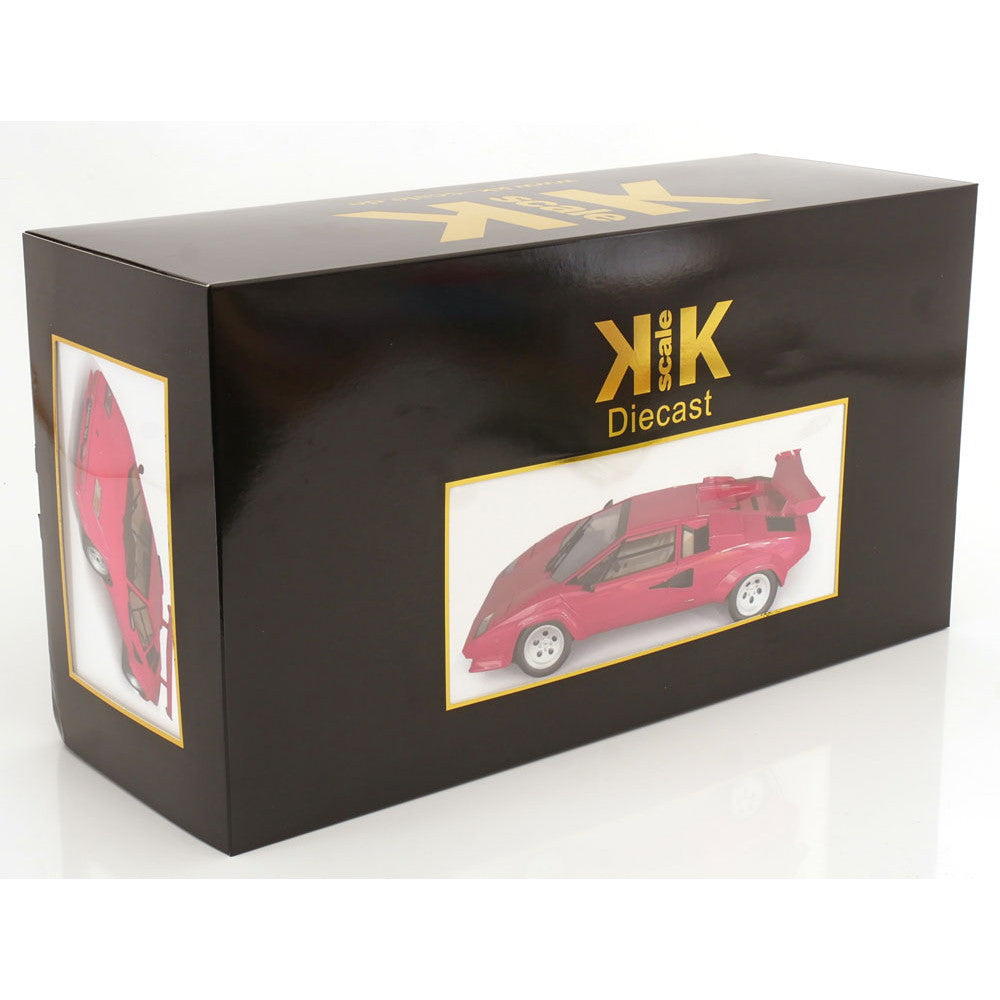 【予約安心出荷】[MDL] 1/12 Lamborghini Countach(ランボルギーニ カウンタック) LP 5000S QV 1985 レッド 完成品 ミニカー(KKDC120141) KK scale(ケーケースケール)(2025年9月)